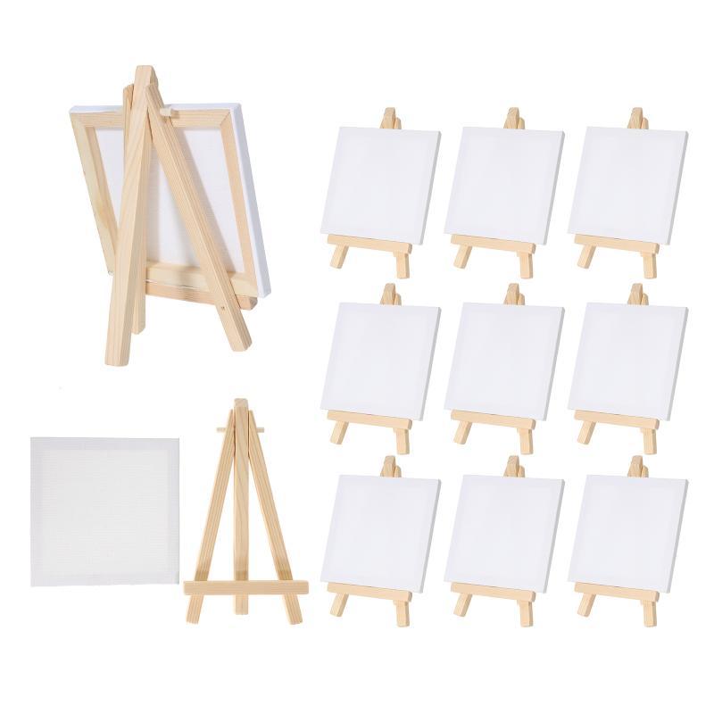 Children's Painted Log Mini Picture Frame Bracket Set